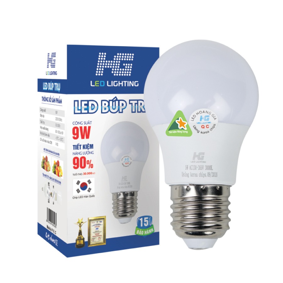 Mẫu đèn led búp