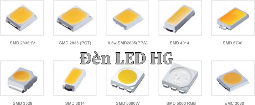 Các loại chip led smd