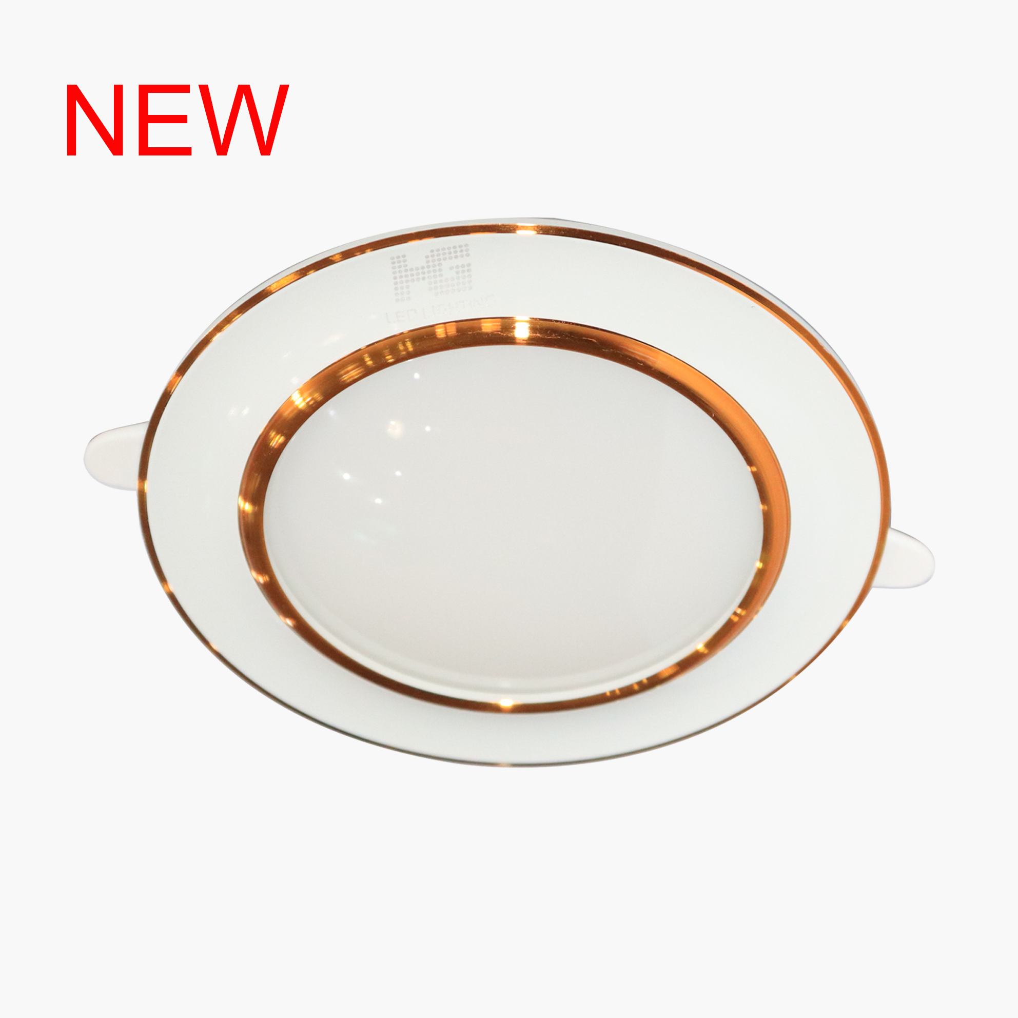 Âm trần viền vàng 7w