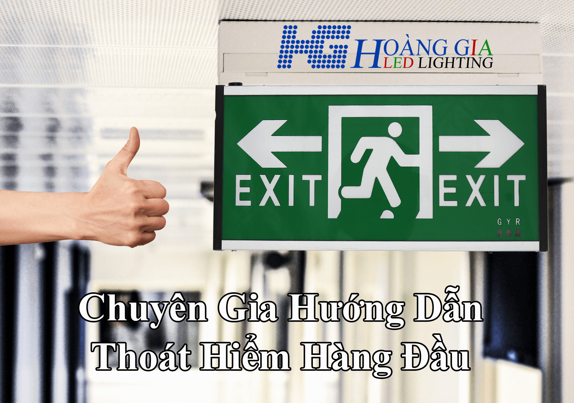 Đèn Exit thoát hiểm khẩn cấp HG