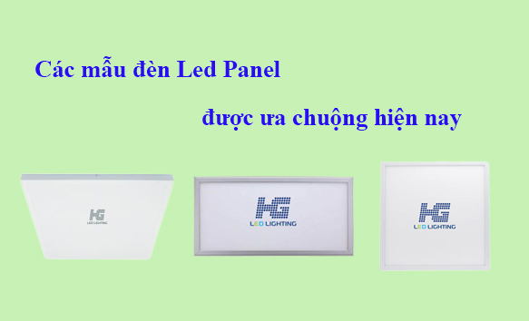 Các mẫu đèn led panel