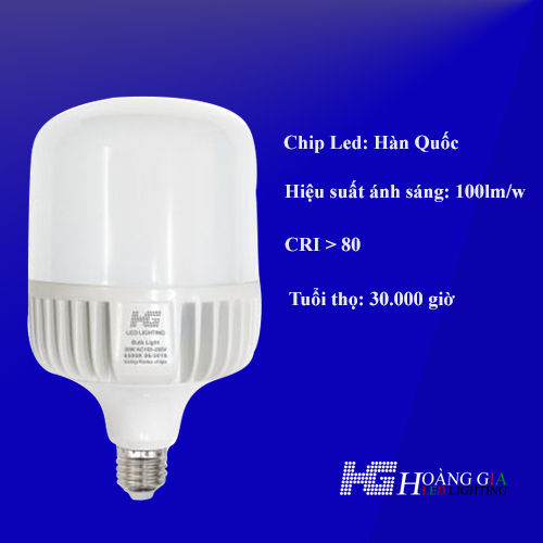 Led Bulb thân nhôm HG