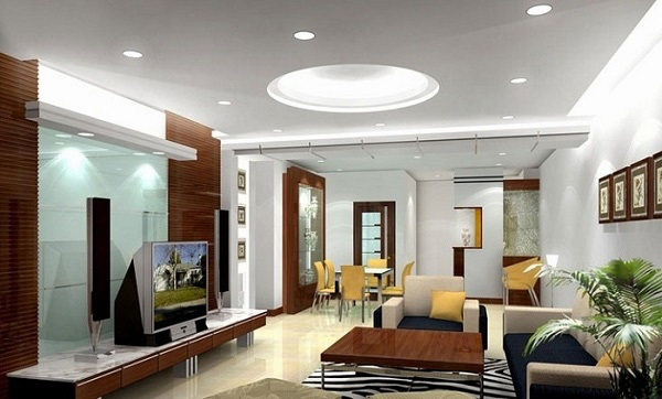 Đèn Led âm trần thích hợp lắp đặp nhiều không gian khác nhau